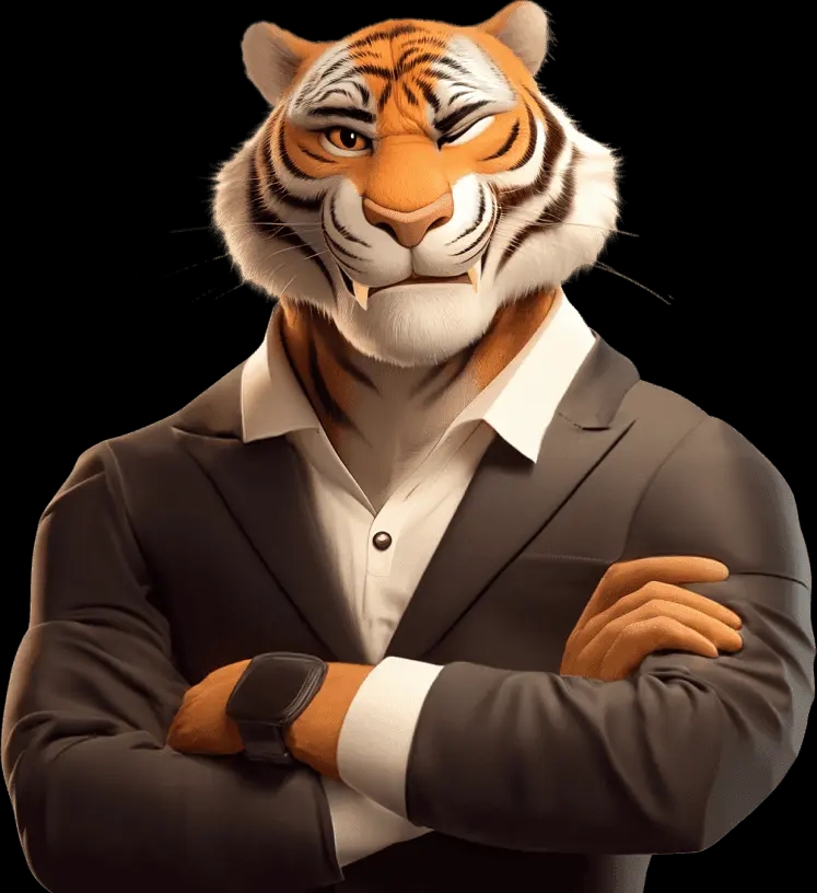 left tiger